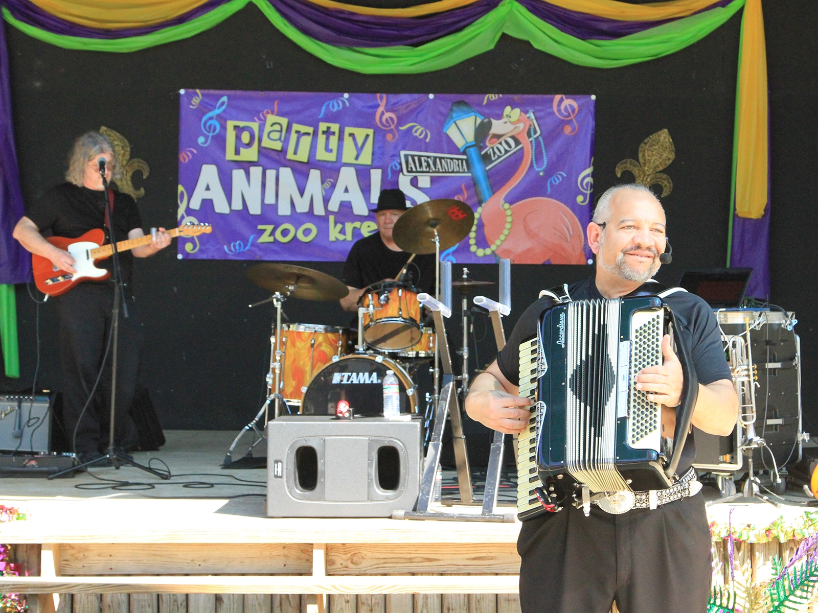 LaCour Trio performing on stage