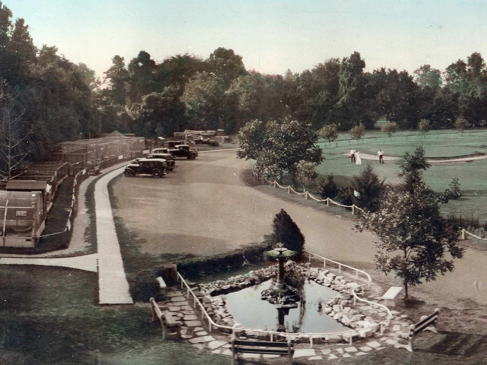 Alexandria Zoo and golf course in 1932