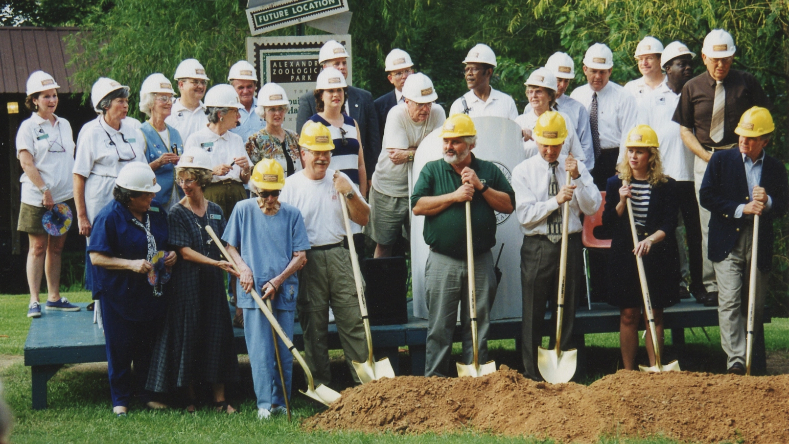 Louisiana Habitat groundbreaking ceremony