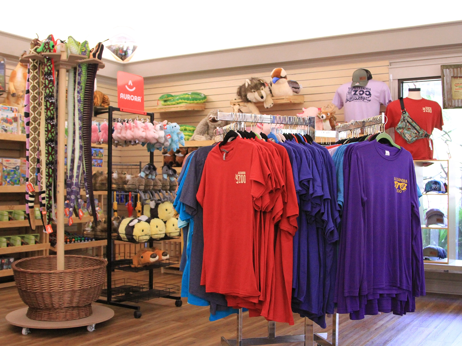 interior of Zootique Gift Shop
